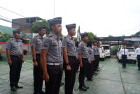 Pelaksanaan apel pagi jajaran Rutan Kelas IIB Mamuju