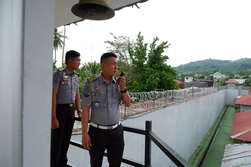 Pengawasan rutin sebagai langkah antisipasi gangguan kamtib