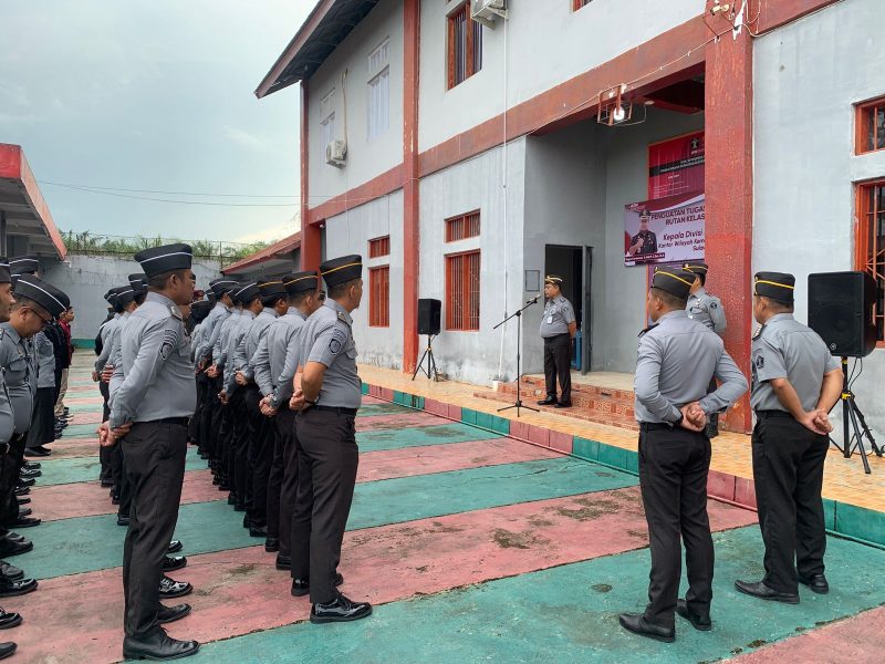 Kepala Divisi Pemasayarakatan Apresiasi Kinerja Rutan Pasangkayu Dalam Kunjungan Perdananya. Foto: Rutan Pasangkayu/dok (11/06)