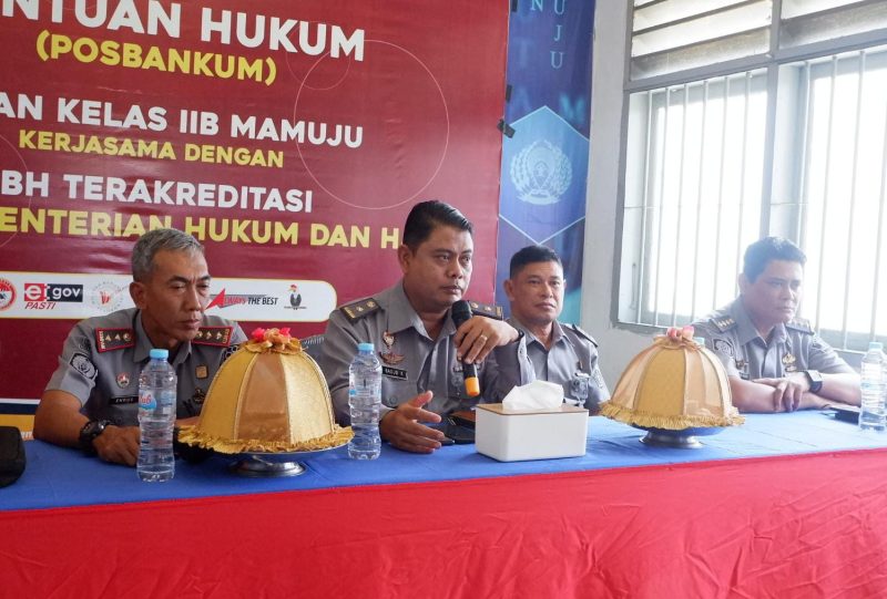 Kadiv. Pas berikan penguatan tusi kepada jajaran Rutan Kelas IIB Mamuju