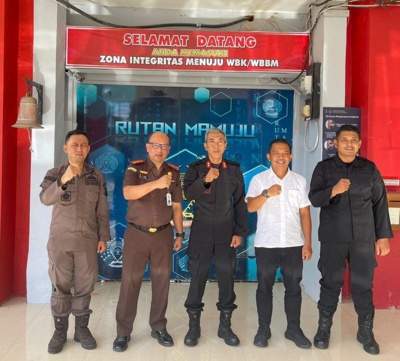 Terwujudnya sinergi yang baik antara Rutan Mamuju & Kejari Mamuju