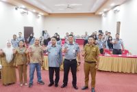 Jajaran UPT Pemasyarakatan Sulbr bertekad untuk memberantas dalam penyebaran dan penularan TB dan HIVAIDS