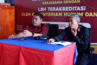 Kadiv. Pas Sulbar memberikan arahan kepada jajaran Rutan Mamuju