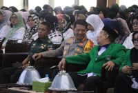 Kapolrestabes Makassar, Kombes Pol. Arya Perdana, Saat Menghadiri kegiatan Halal Bi Halal dan Launching Milad Ke-74 UMI.