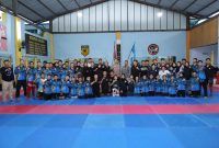 Kombes Pol Arya Perdana, SH., S.I.K, M.Si, secara resmi melepas Tim Karate INKANAS Sulsel yang akan berlaga di Kejuaraan Internasional Shureido di Ciracas, Jakarta.