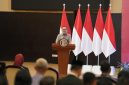Gubernur Sulawesi Barat (Sulbar), Suhardi Duka (SDK) menghadiri upacara Pengukuhan Kepala Perwakilan Bank Indonesia (BI) Provinsi Sulbar