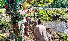 TNI dan Warga Tanam Pohon di Anreapi, Cegah Banjir dan Longsor