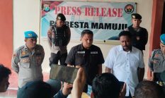 Dua Terduga Pelaku Aksi Unras Anarkis Ditangkap, Resmi ditetapkan sebagai Tersangka oleh Polresta Mamuju