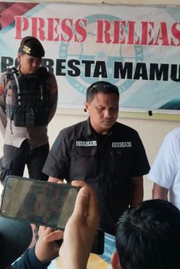 Dua Terduga Pelaku Aksi Unras Anarkis Ditangkap, Resmi ditetapkan sebagai Tersangka oleh Polresta Mamuju