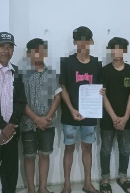 Ronda Malam Wujudkan Keamanan Kampung, Tiga Pemuda di Amankan dalam Kondisi Mabuk Berat