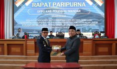 Pendapatan Daerah Polman Anjlok Rp13,5 Miliar, DPRD-Pemkab Sepakat Teken KUPA-PPAS 2025
