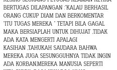 Wakil Gubernur Sulbar Sentil Publik Lewat Postingan Menyentuh tentang Risiko Petugas Keamanan