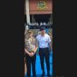 Foto: Kapolresta Mamuju, Kombes Pol Ferdyan Indra bersama Menteri Koordinator Bidang Infrastruktur dan Pembangunan Kewilayahan Republik Indonesia, Agus Harimurti Yudhoyono (AHY), yang juga menjabat sebagai Penasihat Alumni Akabri 2000 Pamor Persada