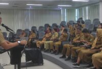  Badan Kesatuan Bangsa dan Politik (Kesbangpol) Provinsi Sulawesi Barat menggelar Rapat Forum Organisasi Perangkat Daerah (OPD) se-Sulbar, Senin (6/04/2026), di Aula Theater Lantai 2 Kantor Gubernur Sulawesi Barat