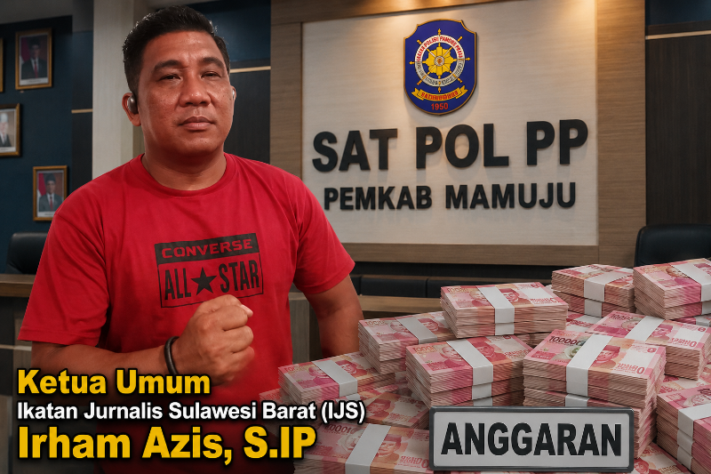 Foto: Ketua Umum Ikatan Jurnalis Sulawesi Barat (IJS), Irham Azis, S.IP