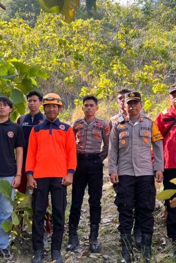Antisipasi Kebakaran Susulan, Gabungan Polresta Mamuju, Dalkarhut dan BPBD Sulbar Patroli ke Lokasi Karhutla