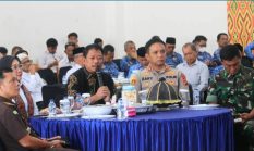 Wakapolresta Hadiri Rapat Pembentukan Kota Mamuju