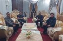 Foto: Bupati Majene saat menerima kunjungan Kepala Puskesmas Sendana di Rumah Jabatan Bupati Majene, turut dihadiri Kapolsek Sendana AKP H. Ashari, S.Pd.I, Danramil Sendana Kapten Wardin, SE.