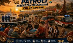 Patroli Kesehatan Masyarakat, Polda Sulbar dan Dinkes Bersinergi Tekan Penyebaran TBC
