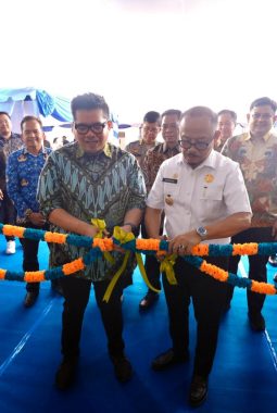 Resmikan Kantor Taspen Mamuju, Suhardi Duka Apresiasi Pengelolaan Lingkungan Berbasis IPAL