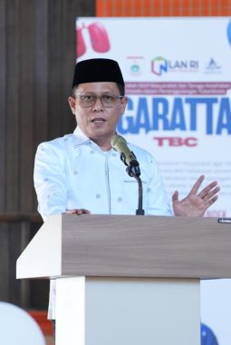 Junda Maulana Launching GARATTA TBC, Dorong Kolaborasi Lawan Tuberkulosis di Sulbar