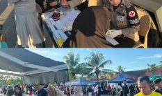 Biddokkes Polda Sulbar Hadir di CFD, Antusias Warga Ikuti Bakti Kesehatan