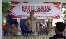 Kapolda Sulbar Tebar Kepedulian di Pulau Terluar