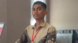 Foto: Zackly Alfay Sabhara, putra pasangan Aipda Burhan dan Zani Harny