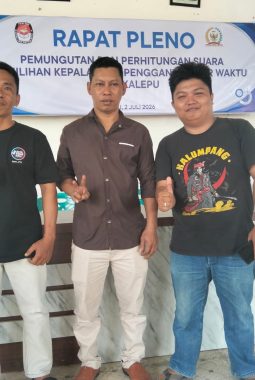 Pilkades Desa Kalepu, Nasaruddin Unggul Sementara