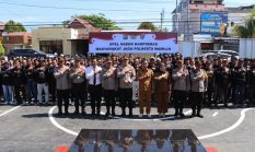 Wujudkan Mamuju Aman dan Kondusif, Polresta Mamuju Gelar Apel Sabuk Kamtibmas Bersama 261 Warga