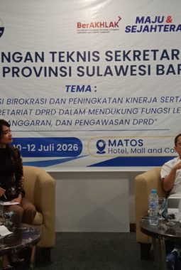 Sekretariat DPRD Sulbar Siapkan ASN Melek AI, Ridwan Djafar: Teknologi Bukan Pengganti Manusia