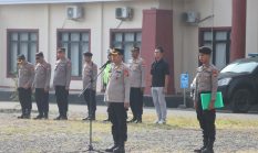 Wakapolres Mamuju Tengah Tekankan Disiplin Personel dan Kesiapan Hadapi Pemeriksaan Itwasda