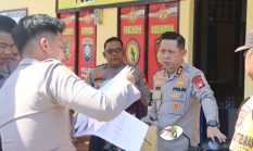 Kapolres Mamuju Tengah Cek Kesiapan Polsek Pangale, Pastikan Pelayanan Prima kepada Masyarakat