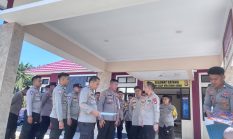Kapolres Mamuju Tengah Sidak Polsek Budong-Budong, Tegaskan Pelayanan Cepat dan Ketahanan Pangan