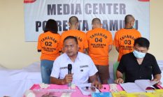 Polresta Mamuju Bongkar Dua Kasus Narkoba, Pasangan Calon Pengantin Pesta Sabu dan Pengedar Obat Berbahaya Ditangkap