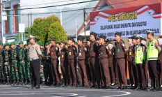 Apel Gabungan TNI-Polri dan Kejaksaan di Mamuju, Tutup Celah Provokasi yang Berpotensi Memecah Soliditas Antar Instansi
