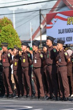 Apel Gabungan TNI-Polri dan Kejaksaan di Mamuju, Tutup Celah Provokasi yang Berpotensi Memecah Soliditas Antar Instansi