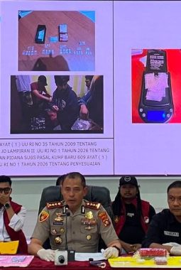 Operasi Antik Marano 2026, Polresta Mamuju Bongkar Dua Kasus Sabu, Tiga Tersangka Diamankan