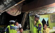 Patroli Malam Polantas Polda Sulbar: Hadir Menjaga, Menyapa, dan Menebar Pesan Keselamatan