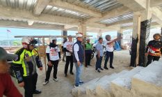 Kapolda Sulbar Pantau Progres Kantor Sat PJR Lengke