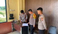 Wakapolres Mamuju Tengah Cek SPKT dan Ruang Tahti, Kebersihan Jadi Perhatian