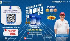 Target 810 Pelari, Pemprov Sulbar Ajak Warga Ramaikan Fun Run 3