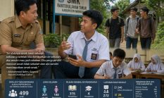 Dulu ATS, Kini Rio Jadi Relawan Cari Anak Putus Sekolah di Sulbar