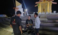 URC Polres Mamuju Tengah Patroli Tengah Malam, Cegah C3 dan Kriminalitas Jalanan