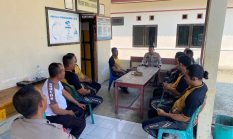 Wakapolres Mamuju Tengah Anev di Polsek Karossa, Tekankan Disiplin Personel