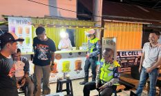 Patroli Blue Light Polantas Polda Sulbar: Bangun Kedekatan Akrab, Pastikan Malam yang Aman dan Penuh Kehangatan