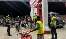 Malam Hari, PJR Ditlantas Polda Sulbar Gelar Blue Light Patrol dan Polantas Karib