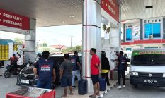 Cegah Penyalahgunaan BBM Bersubsidi, Tim URC Passaka Polres Majene Pantau SPBU Lembang dan Rangas