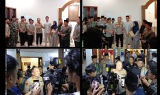 Kapolres Metro Depok Hadiri Doa Bersama untuk Keselamatan Yudistiro Pranoto, Jurnalis dan Awak Kapal di Selat Sunda