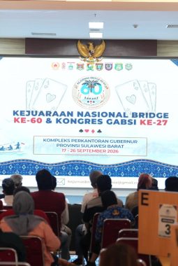 Mamuju Jadi Pusat Bridge Indonesia, Gubernur SDK Buka Kejurnas ke-60